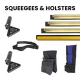Window Hero New Tech Kit squeegees and holsters