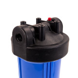 Blue 4.5"x10" 3/4" NPT House with with pressure cap release