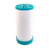 Re-Fillable 4.5" x 10" White with green Caps Cartridge