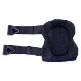 Warrior Heavy duty Gel Knee Pads with adjustable riveted straps.