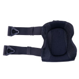 Warrior Heavy duty Gel Knee Pads with adjustable riveted straps.