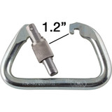 SMC Manual Locking Steel L Carabiner