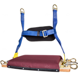 Deluxe 2 Point Suspension MIO Chair with Permanent Waist Belt, 4 Clips, 2 Tool Holders and Cushion Deluxe 2 Point Suspension MIO Chair with Permanent Waist Belt, 4 Clips, 2 Tool Holders and Cushion