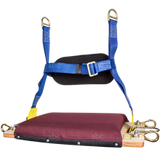Deluxe 2 Point Suspension MIO Chair with Permanent Waist Belt, 4 Clips, 2 Tool Holders and Cushion - [[sku]