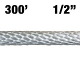 12-300 1/2\" Solid Braided Nylon Rope - 300\' 12-300 1/2\" Solid Braided Nylon Rope - 300\'