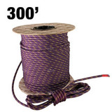 Accessory Rope - New England Ropes - 6mm - Purple with Gold Tracer - 300' - [[sku]