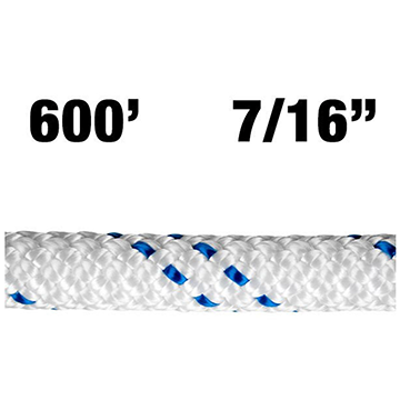 KMIII 600' 7/16 Rope