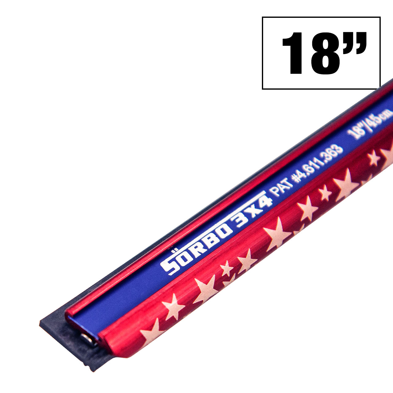 Sorbo S Style 18-Inch Red White and Blue Channel