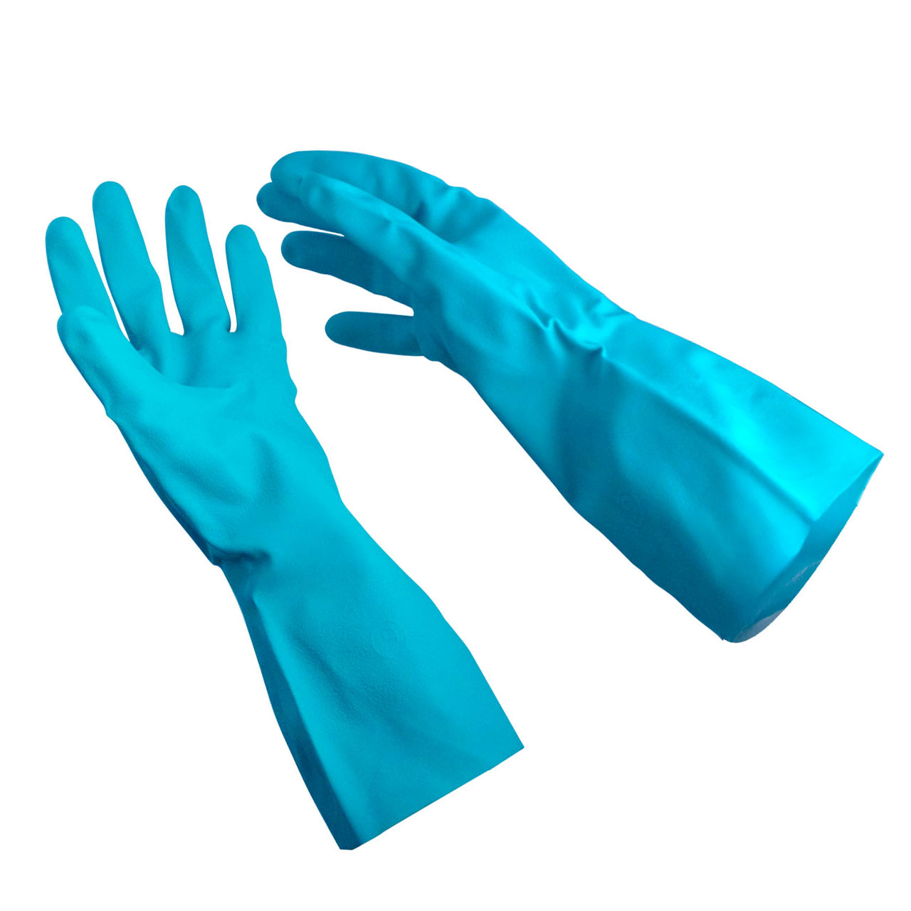 Nitri-Solve Chemical Resistant Gloves - Flock Lined