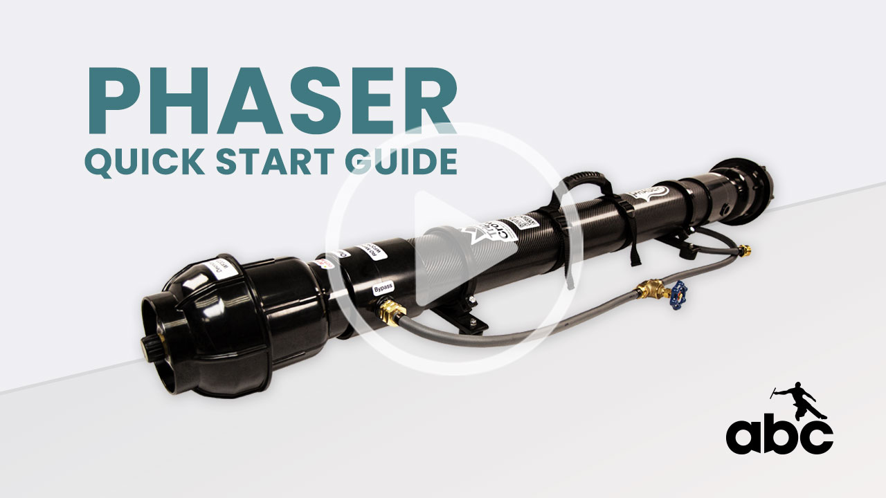 This Quick Start Guide will help you learn how to use your Phaser system and get started cleaning windows.