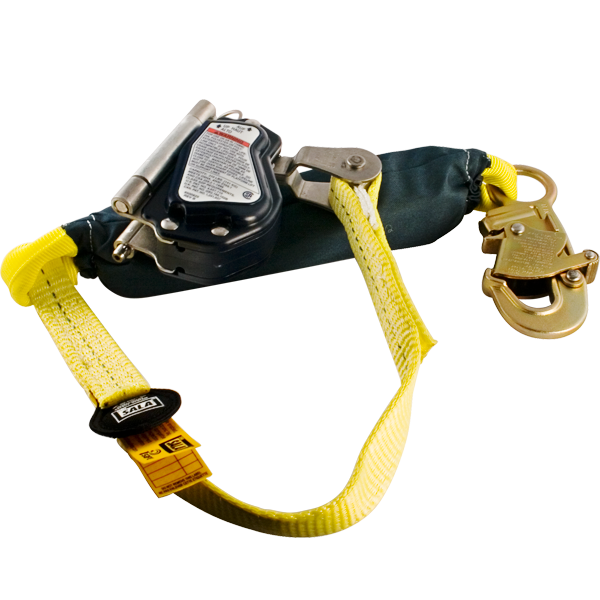 DBI/SALA Rope Grab w/ 3' Absorbing Lanyard for 5/8" Rope