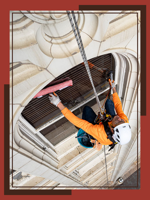 Rope for High Rise Window Cleaners