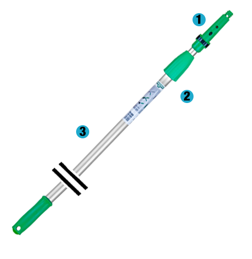 Unger window Cleaning Pole Attributes Unger window Cleaning Pole Attributes