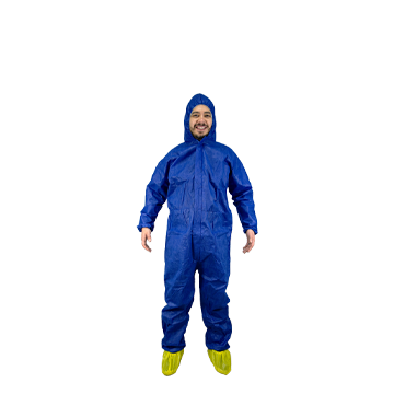 Triple Layer Coverall w/ Hood