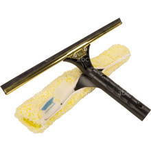 Ettore BackFlip Combo Brass Squeegee/Washer