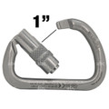 Kong - XL Carbon Steel Auto Block Carabiner - open