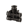 Edge - PGT 0608 Reducer T 8mm to 6mm/6mm/6mm/6mm for four jet size