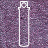 11/0 Transparent Smoky Amethyst Miyuki Seed Beads (20 Grams) 11-9142