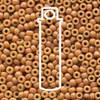 8/0 Duracoat Creamy Coral Miyuki Seed Beads (22 Grams) 8-94457