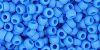 8/0 Opaque Frosted Cornflower Toho Seed Beads (20 Grams) 08-43DF