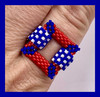 3D Square Ring PRINTED Pattern - Mailed to your home