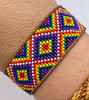 Rainbow Diamonds Loom Bracelet INSTANT DOWNLOAD Pattern & Video Access