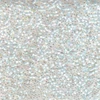 11/0 White Opal AB Delica (7.2 grams) DB222