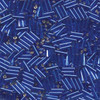 #2 6mm Silver Lined Dark Sapphire Bugle Beads (20 Grams) BGL2-048