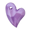 11x9x4mm Lilac Acrylic Heart 6pk