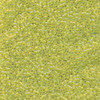 11/0 Matte Transparent Lime AB Delica (7.2 Grams) DB1281