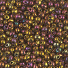 3.4mm Metallic Gold Iris Drop Beads (10 Grams) DP-462
