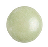 18mm Opaque Light Green Ceramic Look Par Puca Cabochon (1 piece) #03000/14457