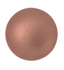18mm Copper Gold Matte Par Puca Cabochon (1 piece) #00030/01780
