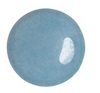 18mm Opaque Aqua Luster Par Puca Cabochon (1 piece) #63020/14400