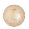 18mm Opaque Ivory Spotted Par Puca Cabochon (1 piece) #02010/65321