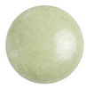 25mm Opaque Light Green Ceramic Look Par Puca Cabochon (1 Piece) #03000/14457