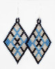 Blue Diamond Argyle Earring Kit