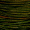 1.5mm Natural Dark Green Leather (2 Meters)