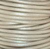 1mm Pearl Leather Cord (2 Meters)