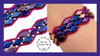 Triple Navette Wave Bracelet PRINTED Pattern
