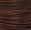 6.0mm Natural Red Brown Leather (1 Meter)