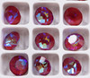 6pk SS39 Ultra Ruby Paradise Shine Preciosa Chatons