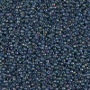 15/0 Montana Blue Gold Luster Miyuki Seed Beads (7.2 Grams) 15-305