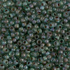 8/0 Transparent Seafoam Picasso Miyuki Seed Beads (20 Grams) 8-4506