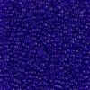 11/0 Semi Frosted Transparent Cobalt Miyuki Seed Beads (20 Grams) 11-151SF