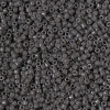 11/0 Duracoat Opaque Dyed Charcoal Delica Beads (DB2368) 7.2 Grams