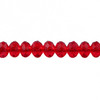 3X2mm Medium Siam Faceted Roundel (Aprrox 150 Beads) #11