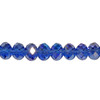 3X2mm Sapphire Faceted Roundel (Aprrox 150 Beads) #20