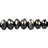4x3mm Hematite Faceted Roundel (115-118 Beads) #27