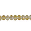 6x4mm Magic Gold Faceted Roundel (100 Beads) #64